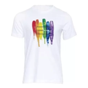 Camisa Gay Acuarela Arcoíris. Love Wins. Pride lgbt