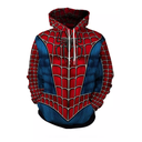 Sudadera Deportiva Licra De Spiderman Manga Largas