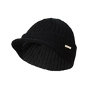 Gorro De Invierno Con Visera De Punto