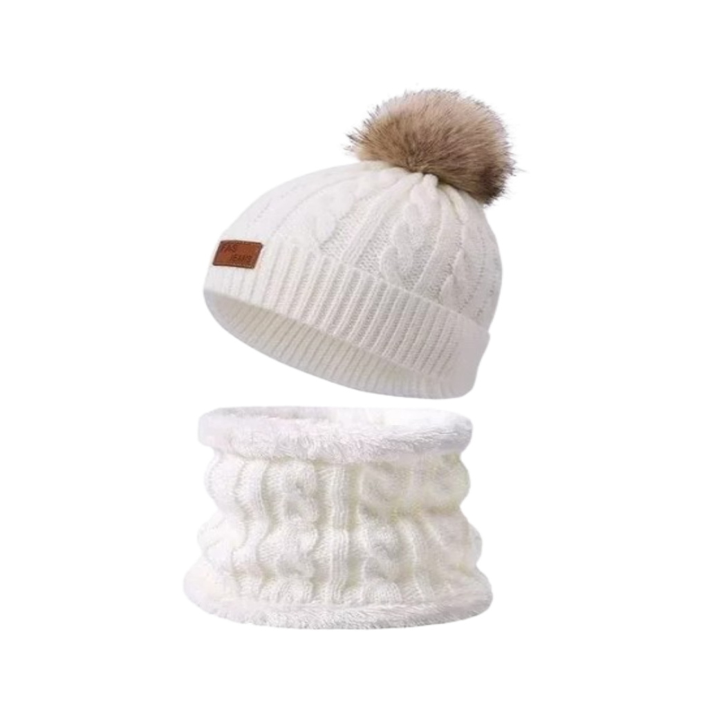 Gorro Y Bufanda De Fas Jeans Niña