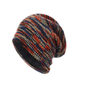 Gorro De Lana De Punto Alargado