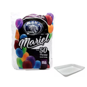 Charola 50 Piezas Modelo 855 Plato Desechable Drop
