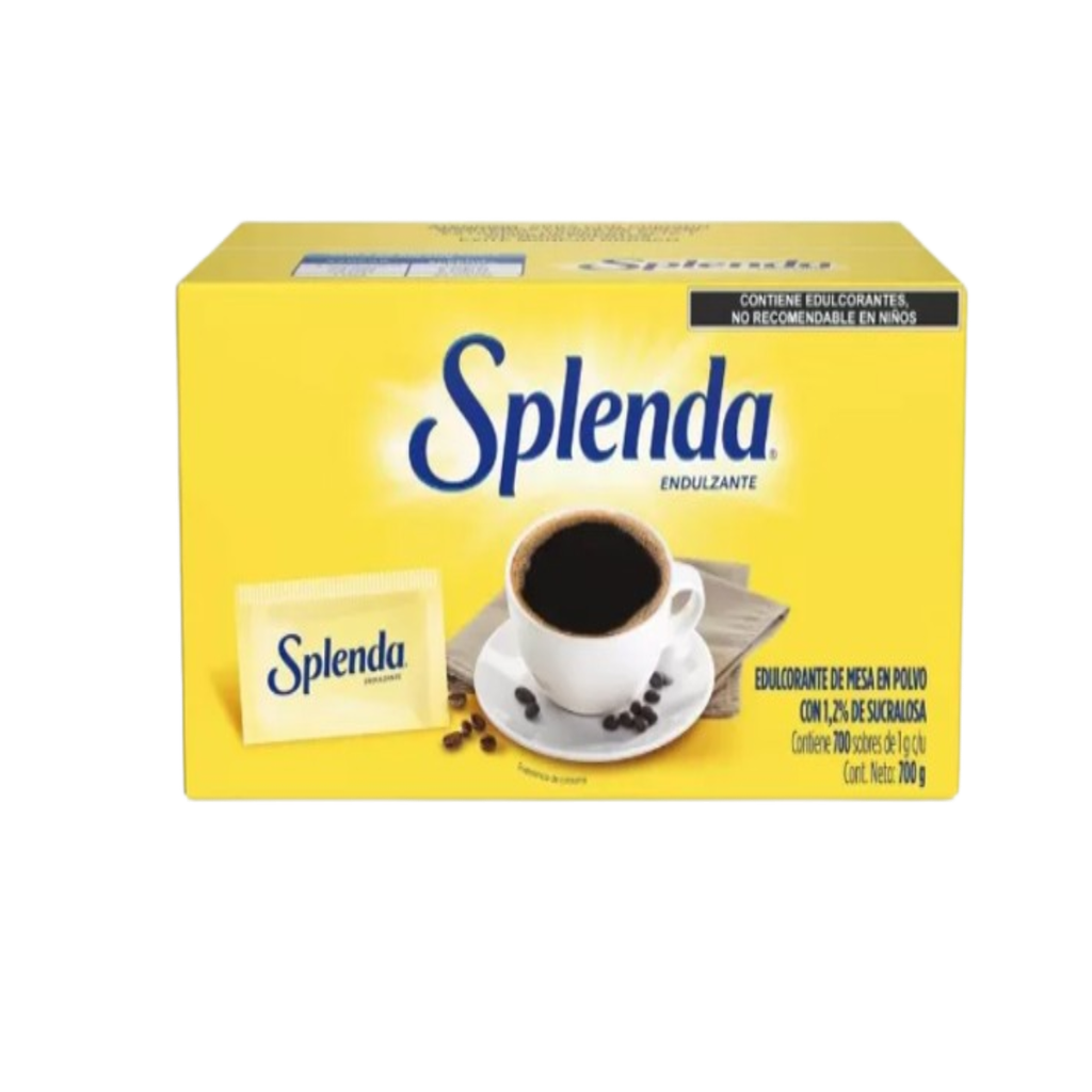 Endulzante Splenda 700 Sobres De 1 Gr. c/u Drop007