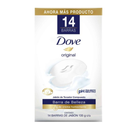 Jabón En Barra Dove Original 14 Pzas. de 135 g c/u Drop