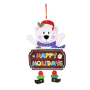 Colgante Armable Navideño Oso Drop 002