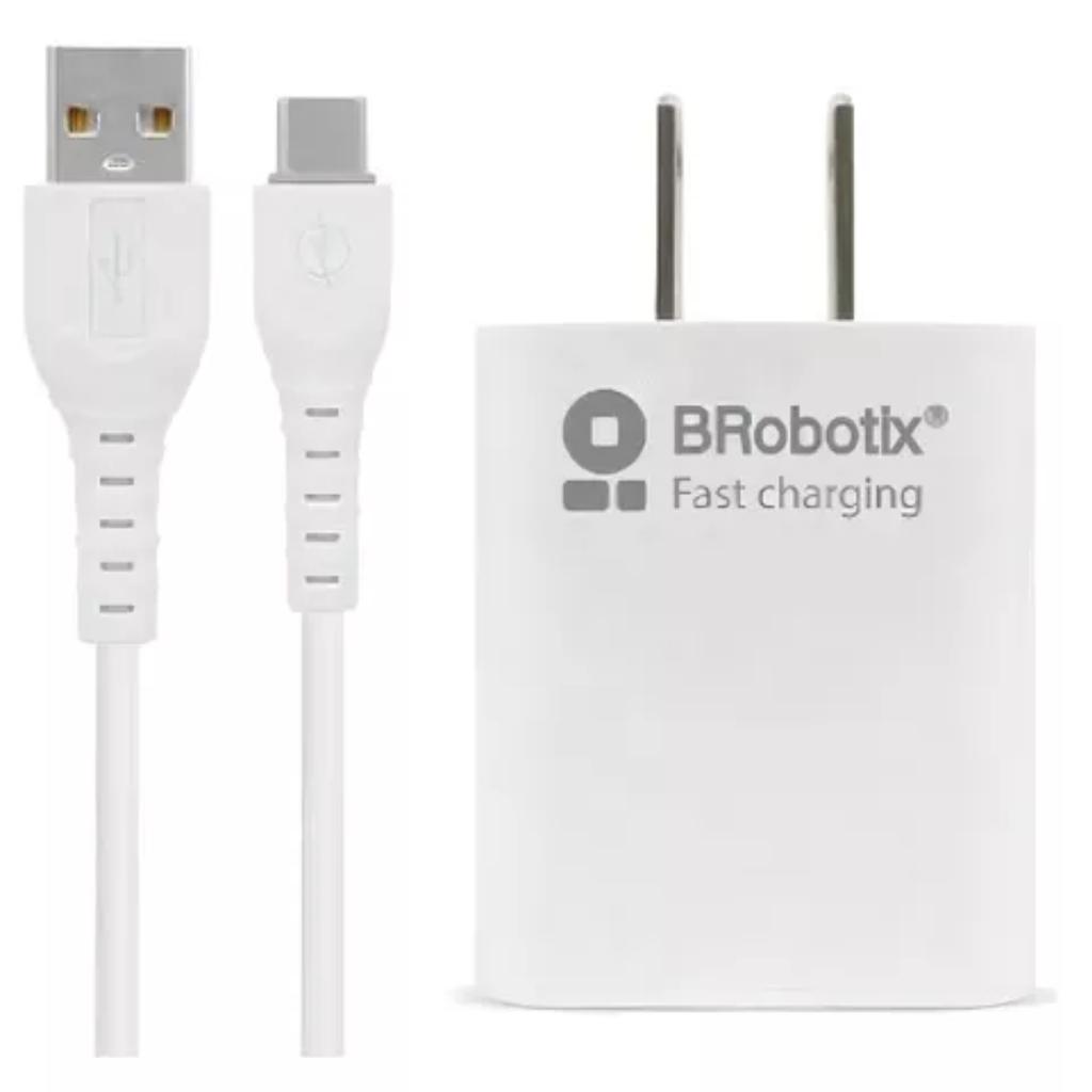 Cargador Usb Brobotix 6001349 18 W Carga Rápida Cable USB tipo CA Drop