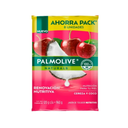 Jabón En Barra Palmolive Naturals Cereza y Coco 8 pzas de 120 g c/u Drop