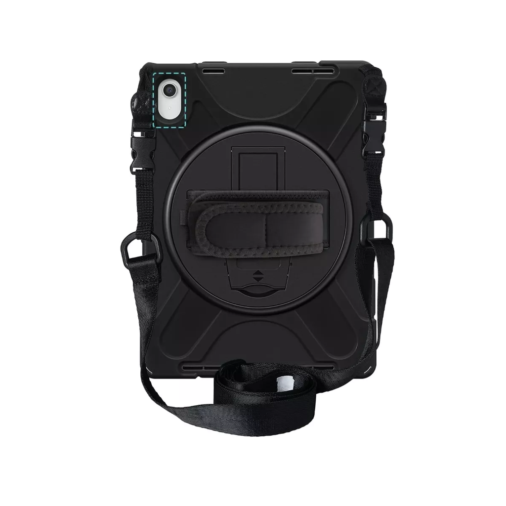 Funda Para Ipad 10.9 10ma Uso Rudo Con Correa Giro 360º Drop