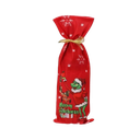 Funda Para Botella De Vino Grinch Rojo