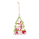 Pino De Madera Colgante Adorno De Navidad Reno