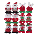 Adornos De Muñecos Navideños Colgantes 12 Pzas.