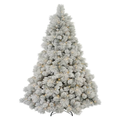 Árbol de Navidad Artificial Member's Mark Nevado con Luces LED 2.28 m Drop 002