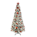Árbol de Navidad Artificial Member's Mark con Esferas 2.43 m Drop 002