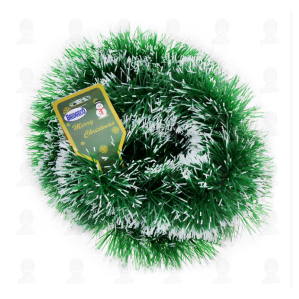 Escarcha Bridgeco Color Verde-Blanco, 1 pz. Drop  005