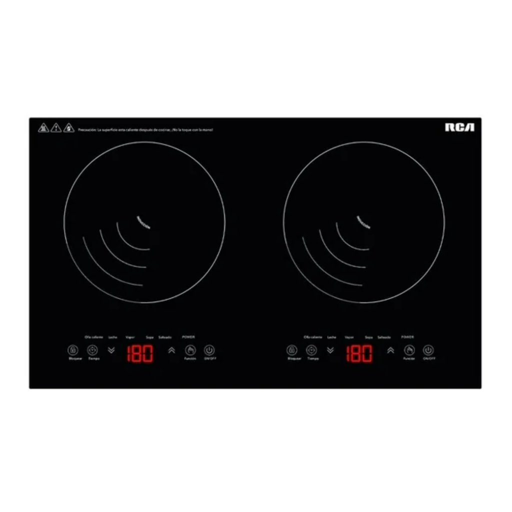 Parrilla de Inducción RCA Quemador Doble RC-12A4 Drop002