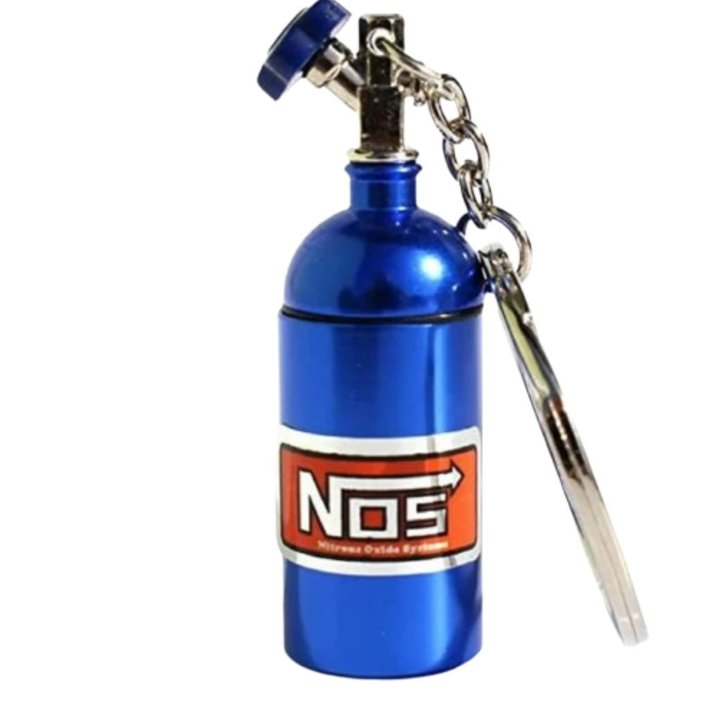 Llavero De Oxido Nitroso NOS Nitro Metálico