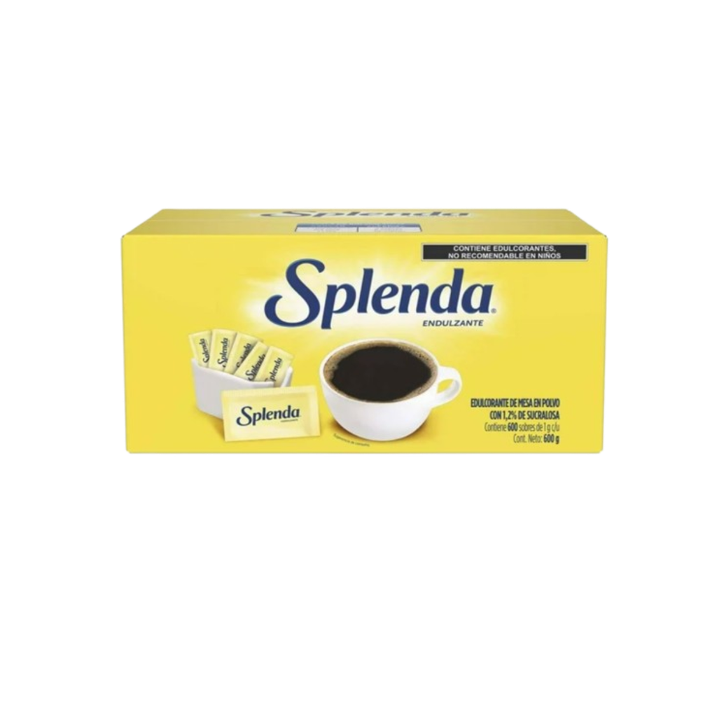 Endulzante Splenda 600 Sobres De 1 Gr. c/u Drop002