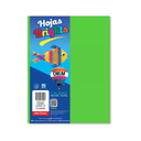 Paquete Papel Bright / 250 Piezas / Verde Limon/ Drop 009