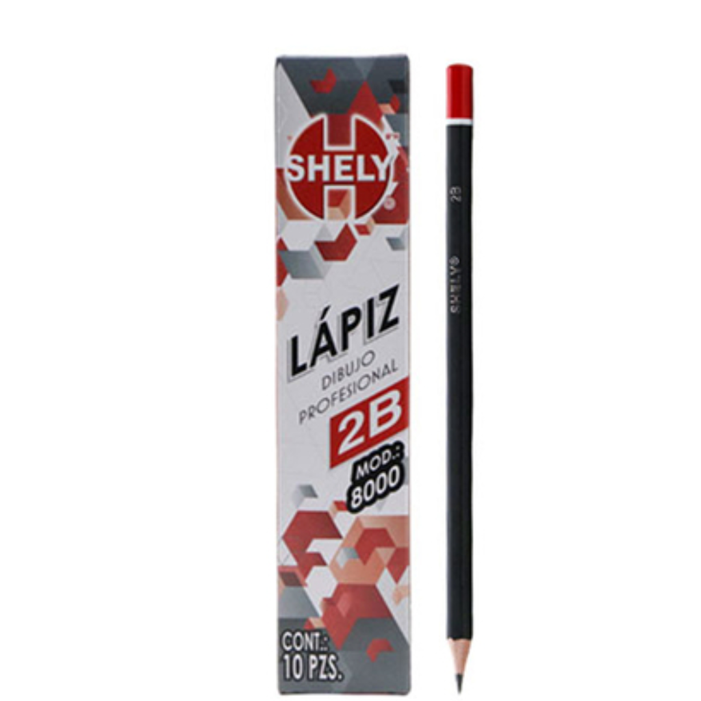 Lapiz Dibujo 2b C /10 Pzas. Drop 009