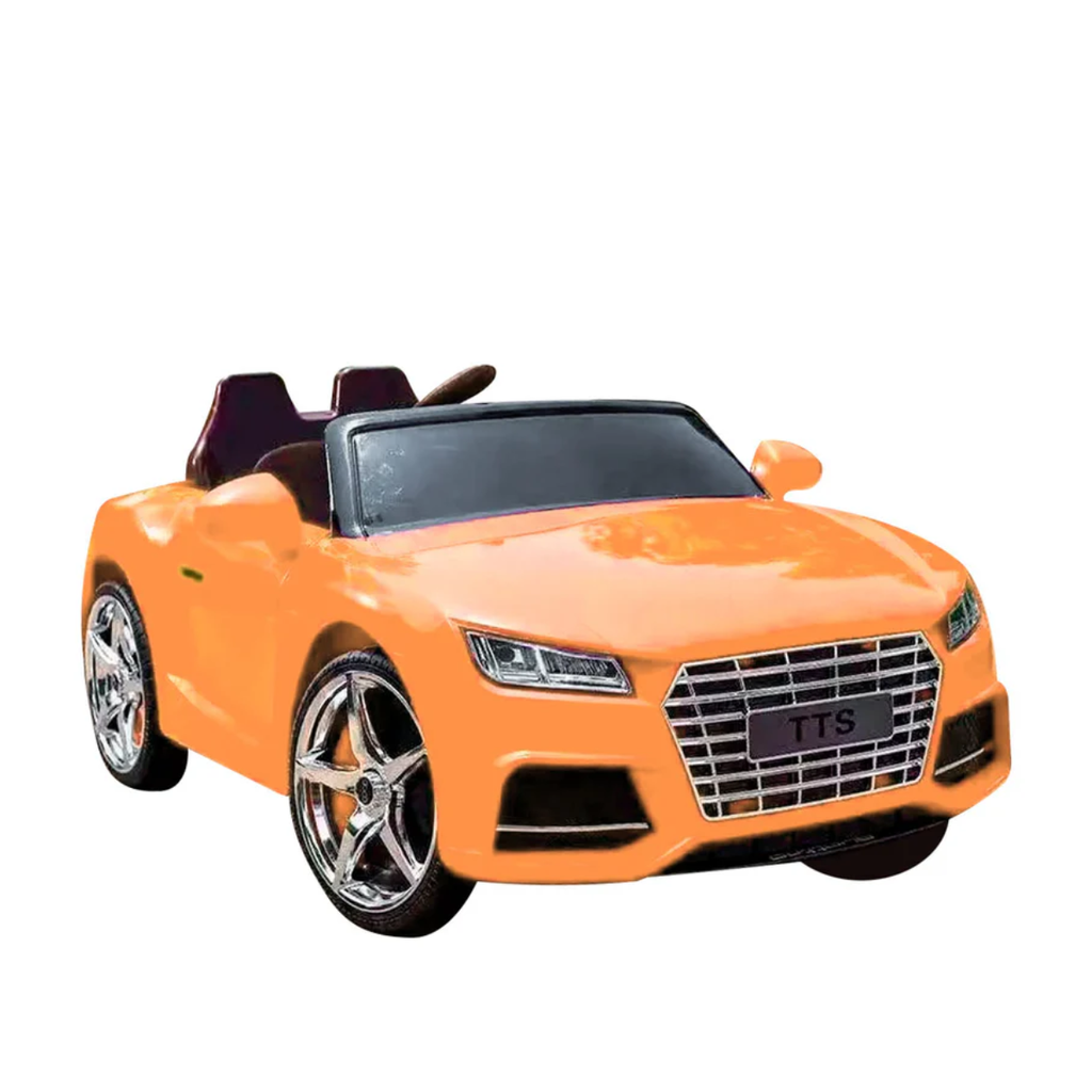 Carrito Eléctrico Deportivo TTS Naranja para Niños Drop001