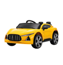 Carrito Eléctrico Deportivo Amarillo Para Niños Drop001