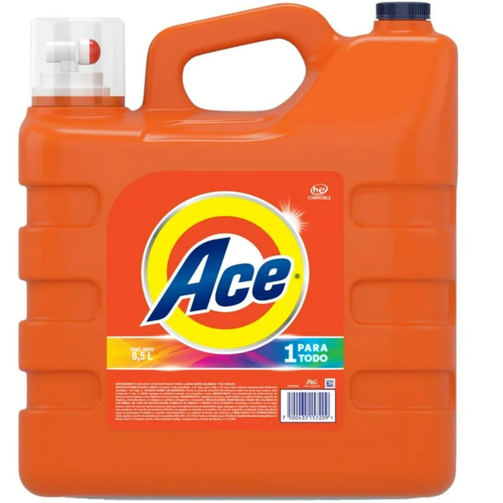Detergente Líquido Para Todo de Ropa 8.5 Lt Drop 002