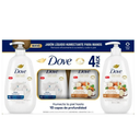 Pack Jabon Líquido Humectante Manos 4 Pzas c/u 355 ML Drop 002