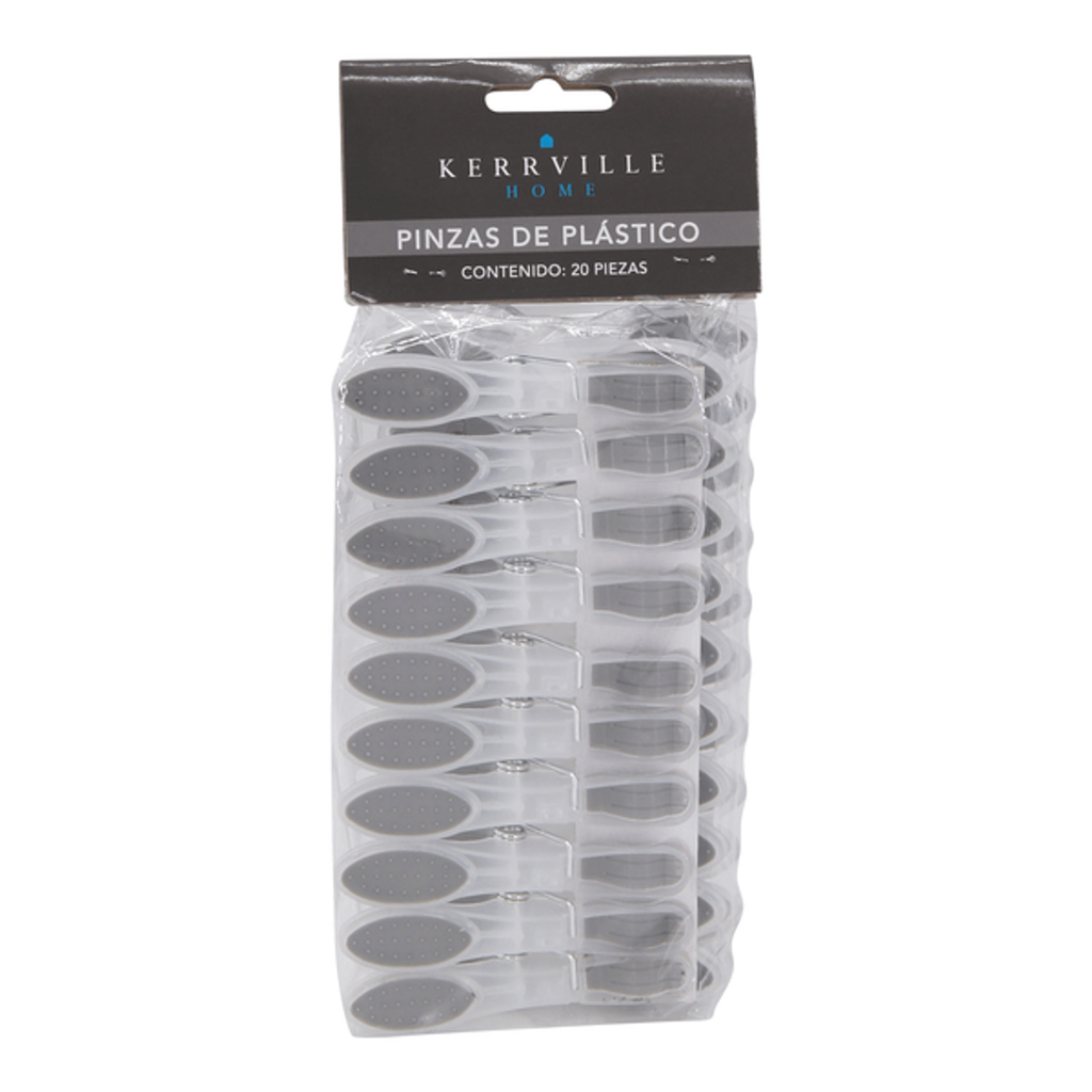 Pinzas Plástico 20 Piezas Drop012