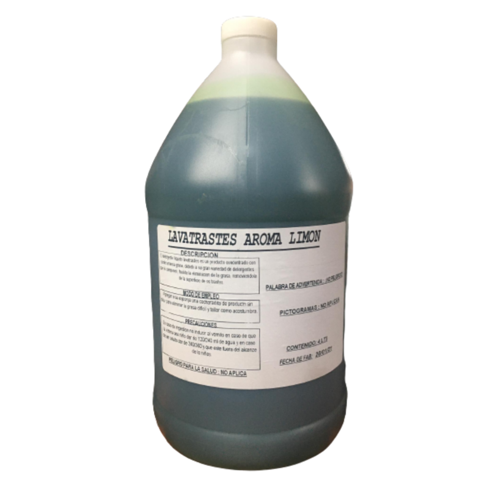 Galón Liquido Lava Traste De 4 litros Drop007