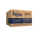 Toalla Inter Doblada Fapsa Blanca TI2250 2000 Pz Drop007