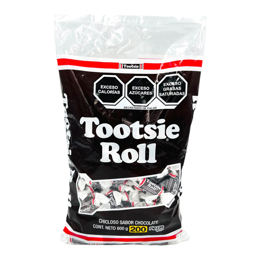 [TOTRO200] Tootsie Roll Chicloso Sabor Chocolate 200P/Z