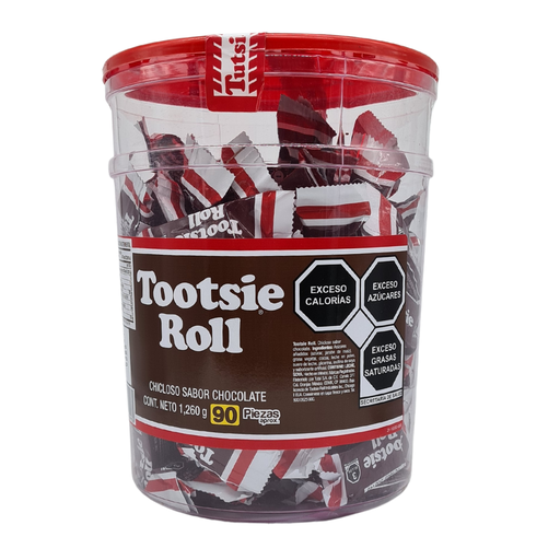 [TOTRO90] Tootsie Roll Chicloso Sabor Chocolate 90P/Z