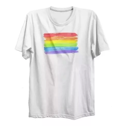 Camisa Gay Lgbt Arcoiris Msi