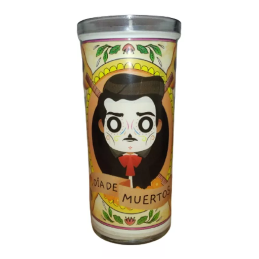 [M6003X] Veladora Dia De Muertos Ernesto De La Cruz