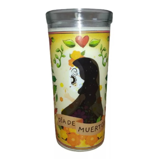 [M6005X] Veladora Dia De Muertos Mama Imelda