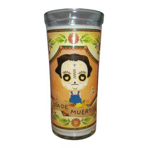 [M6004X] Veladora Dia De Muertos Miguel Rivera