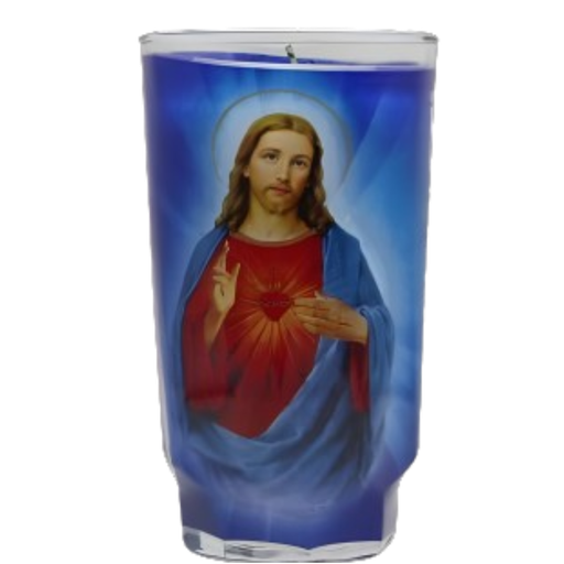 [VM13245] Oración Al Sagrado Corazón Velas México VM13245