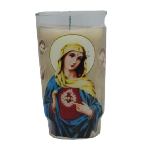 [VM13284] Virgen Del Sagrado Corazón Velas México VM13284