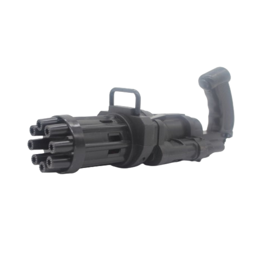 [KB-47] Pistola Burbujas Mini Gatling Pilas Maquina Gun Bubble Juguete KB-47