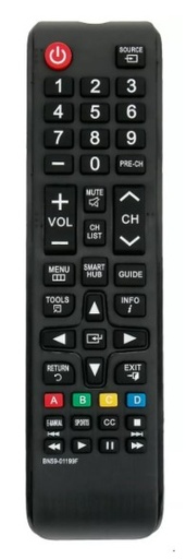 [Bn5901199F] Control Remoto Remplazo Samsung Bn5901199F Negro
