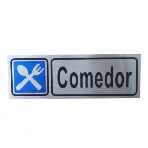 [SP00055] Letrero De Aluminio Comedor SP00055