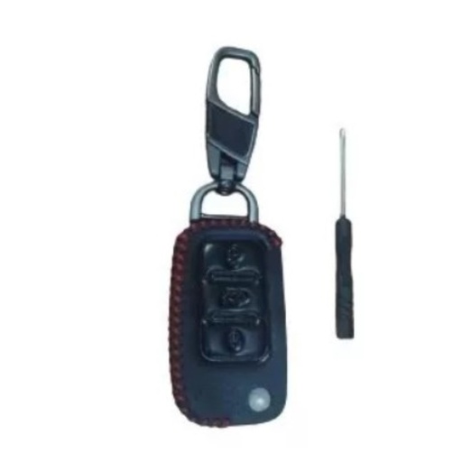 [FUNWVLUJO] Funda Para Llave De Carro De Piel Vw De Lujo