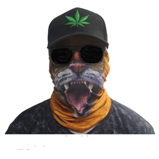 [BLCB07] Balaclava Tigres Bufanda Bandana Al Aire Libre! Terror