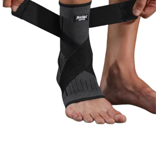Tobillera de compresión ajustable para hombre y mujer, Protección deportiva resiste