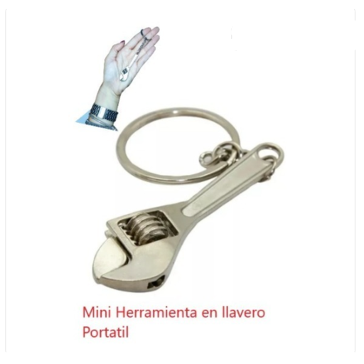 Llavero Mini Herramienta Funcionales Pericas, Cinta Metrica, Vernier,