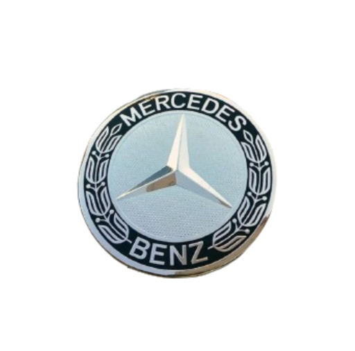 [EMMBCC] Emblema De Mercedes Benz Clase C Rueda De Centro 4 Piezas