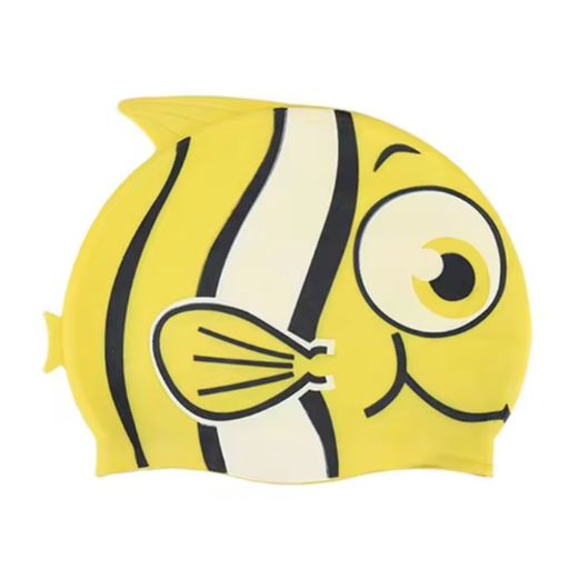 Gorros De Natación Con Dibujos Animados Pez Para Niñ@