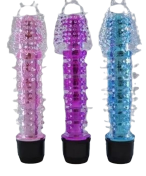 Vibrador Multispeed Complacedor ! Con Puntas De Silicona!