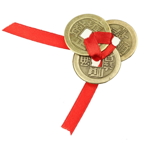 [LUCKY] Monedas Chinas De La Suerte Amuleto Dinero Prosperidad