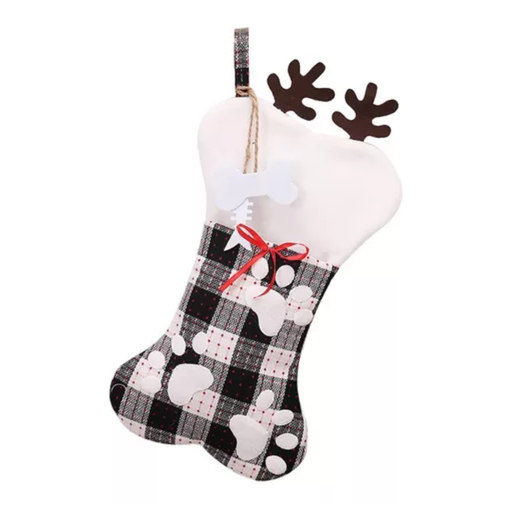 [BT-HSO] Bota Navideña En Forma De Hueso Para Fiestas De Navidad